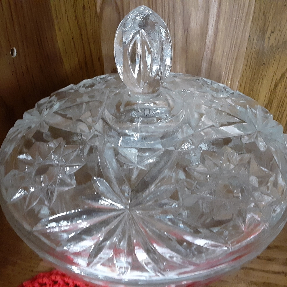 Glass Candy Dish